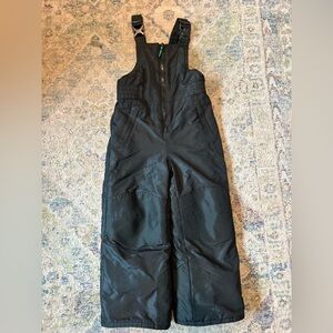 Girls - Champion Snowsuit Bib - Black - Size XS 4/5